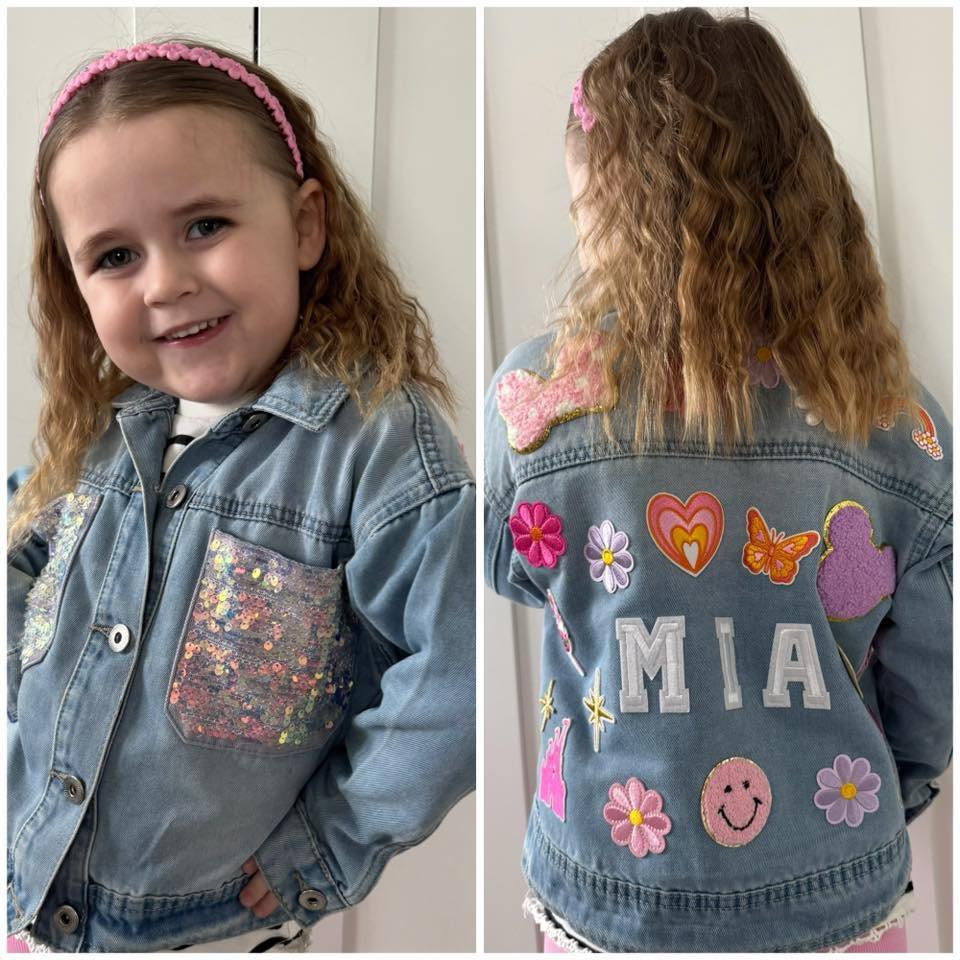 MIA custom personalised denim jacket